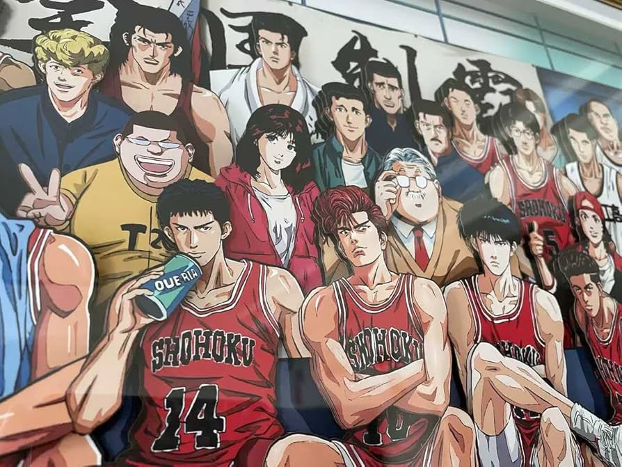 SLAM DUNK　スラムダンク　劇場版　3D 立体画　ブラック　モデル Amazon.co.jp: 「SLAM DUNK」スラムダンク 立体画 3D仕様 ◎桜木